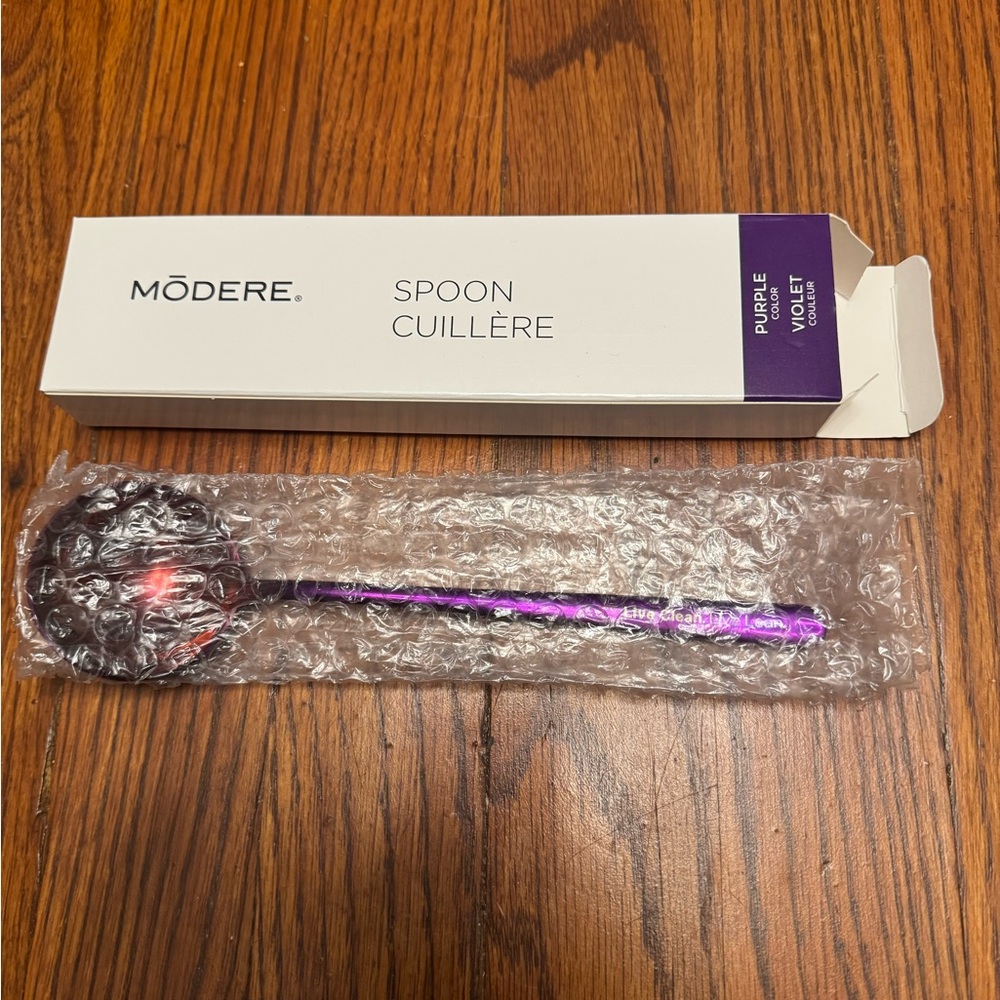 MODERE SPOON CUILLERE Purple Violet Item Limited Rare Color Metallic
